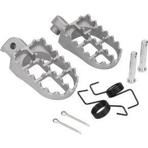 Dirt Bike Foot Pegs, Motorcycle Footpegs Pedals for 50CC 70CC 90CC 110CC 125CC Taotao PW50 PW80 TW200 XR50R CRF50 CRF70 CRF80 CRF100F Dirt Pit Bike