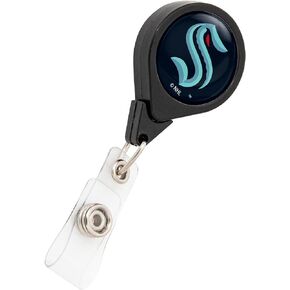Seattle Kraken NHL Team Retractable Badge Holder Ticket Clip Reel ID