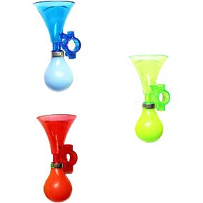 3 Pcs Manually Bike Bugle Loudspeaker Siren Hooter Snail Air Horn Kids Bicycle Horn for Kids Children Bicycle Bike