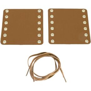 Handlebar Wraps, 2PCS Motorcycle Leather Handlebar Hand Grip Covers with Strap Motorcycle Heated Grip Pads Modification Accessories