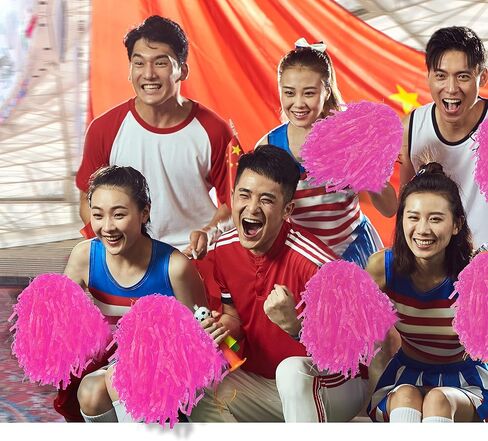 التشجيع بوم بومس للأطفال، 2 جهاز كمبيوتر شخصى المشجع الهتاف فرقة الكريات لصبي فتاة المدرسة الرياضية، المشجع بوم بومس اليد الزهور الكريات المشجع للحزب الرياضي in Kuwait