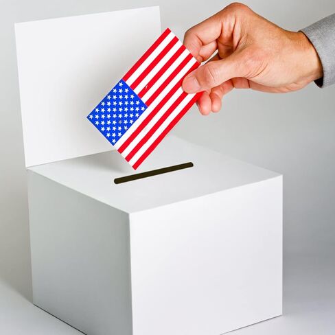 10 قطع من صناديق الاقتراع مقاس 6 × 6 × 6 بوصات صناديق تبرعات من الورق المقوى مع فتحة ورأس قابل للإزالة للسحب والتذاكر والأعمال الخيرية والتصويت (أبيض) in Kuwait