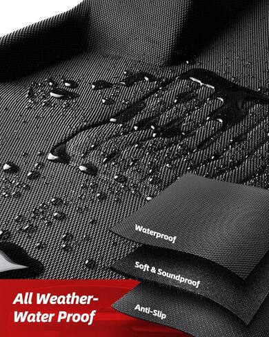 TAPTES 2024 Tesla Model 3 سجادات أرضية المرتفعات، مجموعة كاملة من Tesla Model 3 بطانات أرضية لجميع الأحوال الجوية 2024، Tesla Model 3 2024 Highland Accessories Tesla 3 Trunk Frunk Mat Rear علبة البضائع الداخلية (6 قطع) in Kuwait