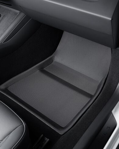 TAPTES 2024 Tesla Model 3 سجادات أرضية المرتفعات، مجموعة كاملة من Tesla Model 3 بطانات أرضية لجميع الأحوال الجوية 2024، Tesla Model 3 2024 Highland Accessories Tesla 3 Trunk Frunk Mat Rear علبة البضائع الداخلية (6 قطع) in Kuwait