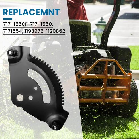 Bularie717-1550 استبدال ترس التوجيه متوافق مع Cub Cad et Parts LTX1045 LT1050 GT1554 جزازة العشب - لوحة قطاع التوجيه ترس ترس 717-1550F مناسب لجرار العشب Troy Bilt Toro Craft Man in Kuwait