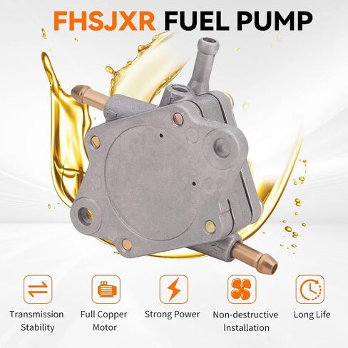 مضخة الوقود FHSJXR متوافقة مع عربة الجولف EZGO TXT MEDALIST 4-Cycle 295CC 350CC Robin Engine 1994-2003# 72021-G01 S5148 25683-G1 25683G1 in Kuwait