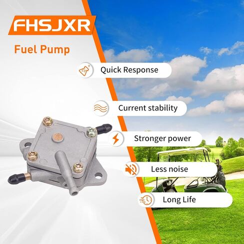 مضخة الوقود FHSJXR متوافقة مع عربة الجولف EZGO TXT MEDALIST 4-Cycle 295CC 350CC Robin Engine 1994-2003# 72021-G01 S5148 25683-G1 25683G1 in Kuwait