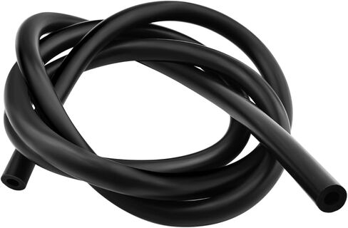 خط خرطوم أنابيب تفريغ السيليكون عالي الأداء بطول 5 أقدام، محرك ضغط أقصى 130 رطل لكل بوصة مربعة، خرطوم سيليكون فراغ السيارات، أسود ID: 1/4 بوصة (6 مم) in Kuwait