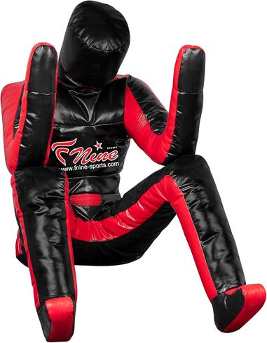 FNine Sports MMA ممارسة وضع السلحفاة الدمية الدفاعية، للجودو، الكاراتيه، BJJ، جيوجيتسو البرازيلي، المصارعة، كيس اللكم 180 سم - غير مملوءة in Kuwait