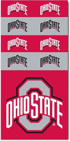 Littlearth للكبار من الجنسين NCAA Ohio State Buckeyes Superdana، قناع للرقبة، لون الفريق، 25.4 سم × 48.26 سم، مقاس واحد in Kuwait