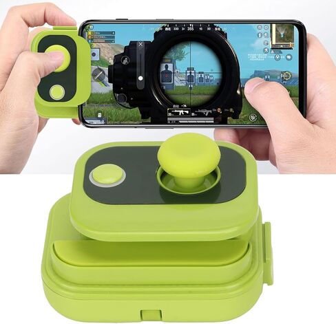 عصا تحكم لعبة الهاتف المحمول المحمولة تعمل باللمس، قبضة مريحة عالمية 4 أوضاع للهواتف المحمولة لنظام Android (أخضر) in Kuwait