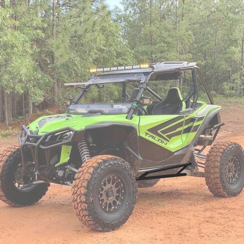 ELITEWILL Nerf Bars Rock Sliders مع طلاء مسحوق أسود متجعد مناسب لـ 2019+ Honda Talon 1000R / 1000X in Saudi Arabia