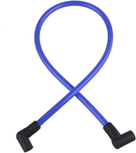 JDMON 10.5mm أسلاك توصيل الإشعال متوافقة مع Chevy 350 400 327 307 383 SBC 454 366 396 402 409 427 496 502 572 632 BBC V8 أسلاك الإشعال باللون الأزرق in Saudi Arabia
