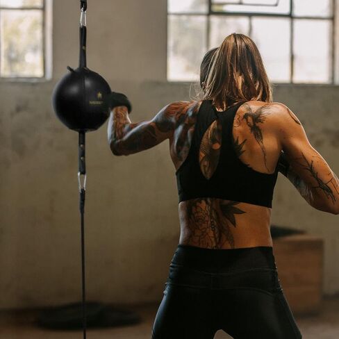 Meister SpeedKills Double-End Leather Speed Bag w/Bungees & Lightweight Latex Bladder in Saudi Arabia