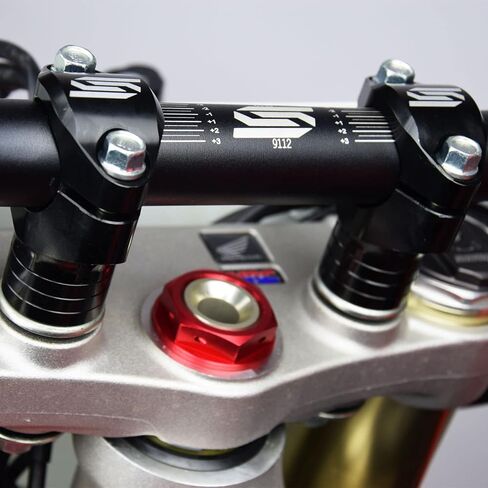 SCAR Oversize Handlebar Risers Bar Mounts Clamps 1 1/8" 28mm Compatible with KTM SX SXF XC XCF TPI 125 150 250 350 450 HUSQVARNA TC FC FX TX 16-22 in Kuwait