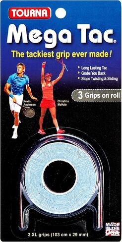 Tourna Mega Tac Extra Tacky Overgrip، 3 عبوات in Saudi Arabia