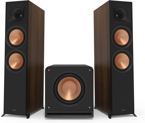 Klipsch 2.1 Walnut System - Model RP-8000F II, RP-1200SW in Saudi Arabia