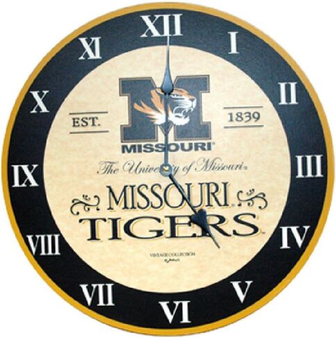NCAA Missouri Tigers Large Clock in Saudi Arabia