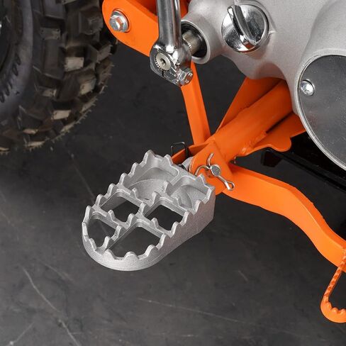 WEIYINGSI أوتاد قدم الدراجة الترابية، دواسات أقدام الدراجات النارية لـ 50CC 70CC 90CC 110CC 125CC Taotao PW50 PW80 TW200 XR50R CRF50 CRF70 CRF80 CRF100F Dirt Pit Bike in Kuwait