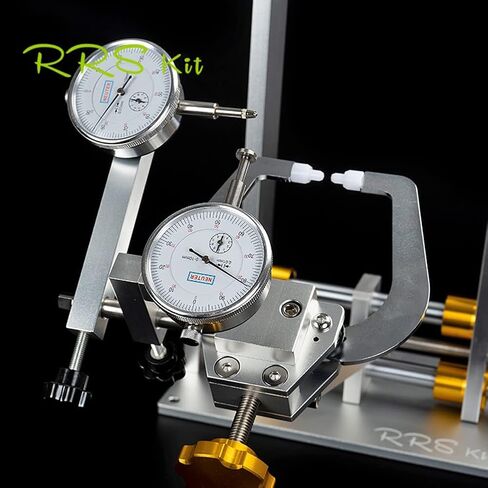 HSayoli Professional Bicycle Wheel Truing Stand With Dial Indicator Gauge Set Adjustment Rims MTB Road Bike Wheel Repair Tools For 10-29 inches Wheel in Kuwait