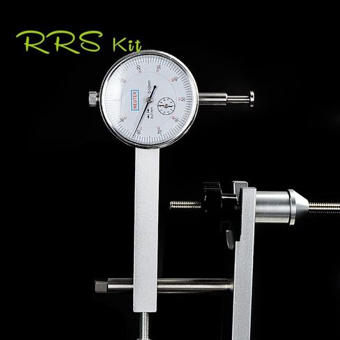 HSayoli Professional Bicycle Wheel Truing Stand With Dial Indicator Gauge Set Adjustment Rims MTB Road Bike Wheel Repair Tools For 10-29 inches Wheel in Kuwait