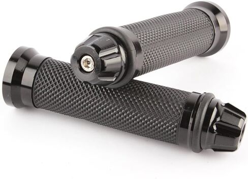 Universal 7/8" 22mm Motorcycle Handlebar Grips Gel Rubble Compatible with Chopper Cruiser Bike Street Bike Dirt Bike in Kuwait