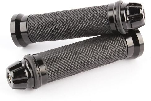 Universal 7/8" 22mm Motorcycle Handlebar Grips Gel Rubble Compatible with Chopper Cruiser Bike Street Bike Dirt Bike in Kuwait