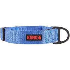 KONG Max HD Ultra Durable Neoprene Padded Dog Collar (XL, Blue)