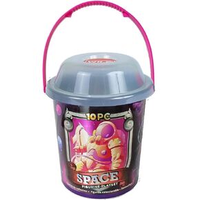 Wild Republic Bucket Space, Toy Figures, 6 Pieces, Perfect for Interactive Play