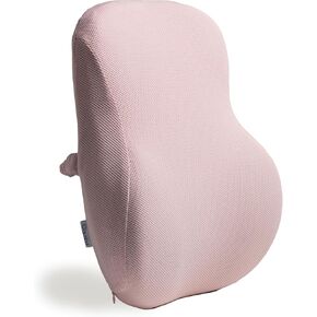 Coushy| Ergonomic Back Relief Cushion| Office Desk Accessories: Chair Cushions, Car Seat Cushion, Office Chair Cushion for Back-Supporting Lumbar Support Pillow for Back Pain (Black)