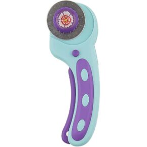 Kaffe Fassett Rotary Cutter 45 mm Notion, Purple/Blue