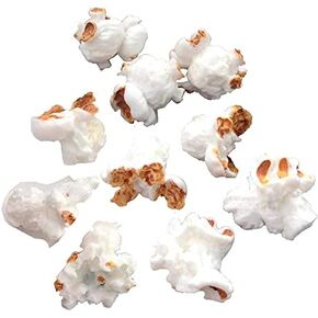 Simulation Popcorn Resin Popcorn Charm for Jewelry Making DIY Decoration 60 Pieces