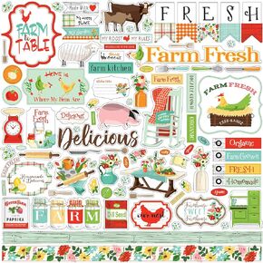 Carta Bella Paper Co. Farm to Table Element Sticker