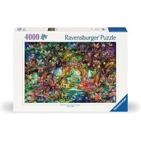 Ravensburger The Hidden World of Fairies 4000 Piece Jigsaw Puzzle for Adults - 12000810 - Handcrafted Tooling, Made in Germany, Every Piece Fits Together Perfectly