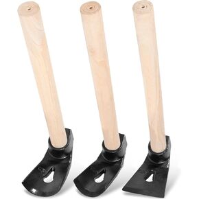 Woodworking Wood Carving Bowl Adze Tools Set Including Straight adze, Big Curve Adze, & Small Curve Adze (3PCS)