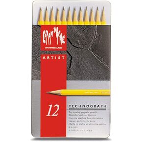 Caran d'Ache - Technograph Graphite Drafting Pencil Set 12 (777.312)