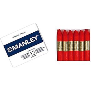 Manley 9 – WAX CRAYONS, Pack of 12