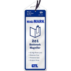 G T Luscombe Mag-Mark Bookmark Magnifier