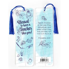 Bible Verse Bookmarks - Brother, Ecc 4:9-10 - Christian Bookmark with Tassel, Printed on Durable Card Stock w/Plastic Sleeve, Inspirational Scripture Bookmarks for Women & Men