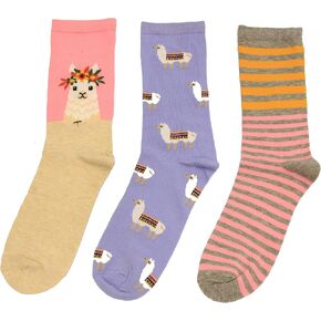 Hot Sox Kid's Electric Guitar Bolt Socks 3 Pair, Assorted, X-Small/Small