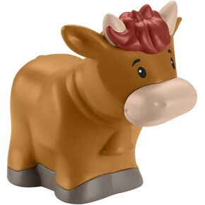 Replacement Part for Fisher-Price Little-People Christmas Nativity Playset - HPP89 ~ Replacement Brown Cow Figure