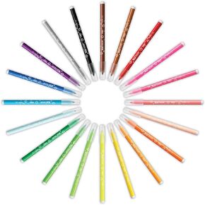 BIC Medium Point Coloring Markers, 20 Count