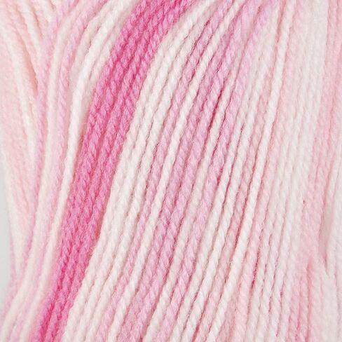 3 Skeins of Sensy Candy Yarn, 3.5 oz, 251 Yards, Multicolor Yarn for Crocheting and Knitting, Craft Yarn, Gauge 3 Light (5430) in Kuwait