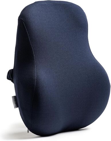 Coushy| Ergonomic Back Relief Cushion| Office Desk Accessories: Chair Cushions, Car Seat Cushion, Office Chair Cushion for Back-Supporting Lumbar Support Pillow for Back Pain (Black) in Saudi Arabia