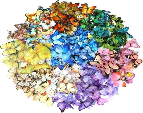 320Pcs Transparent Sticker Bag Self-Adhesive Stickers for Scrapbooking Journaling Tulip Rose Butterfly Feather Fern Stickers for Handmade Bookmark Card DIY Handcraft Junk Journal (320pcs Feather A) in Saudi Arabia