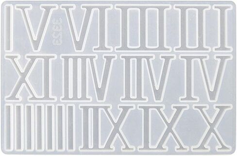 Clock Digital Numbers Resin Molds Silicone Mold for Resin Casting Clock Making,DIY Crafts in Saudi Arabia