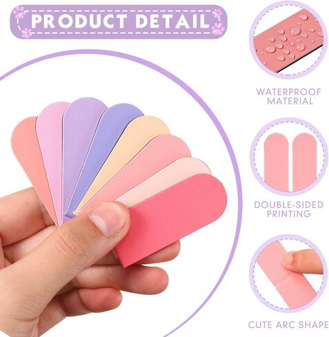 Yeaqee 130 Pcs Magnetic Bookmarks Bulk, Cute Bookmarks, Book Marker Clip, Planner Bookmark Clip, Magnetic Page Markers, Reading Accessories, for Lovers Women Men Teachers Students Kids, 0.8x2 Inch in Saudi Arabia