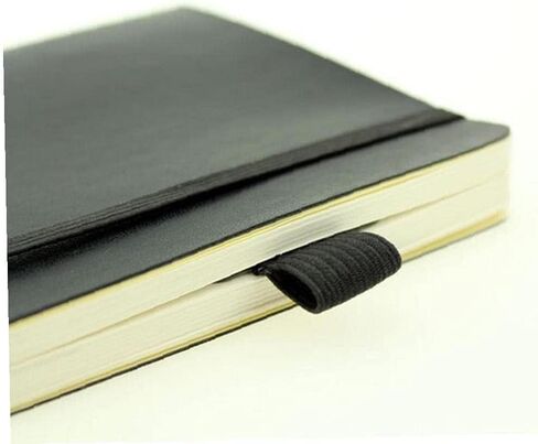5 Pcs Black Pen Holder Self-Adhesive Loop Design Notebook Journals Calendars Accessories Useful and Attractive Desk Supplies Holders and Pencil Holders in Saudi Arabia