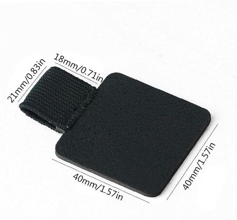 5 Pcs Black Pen Holder Self-Adhesive Loop Design Notebook Journals Calendars Accessories Useful and Attractive Desk Supplies Holders and Pencil Holders in Saudi Arabia