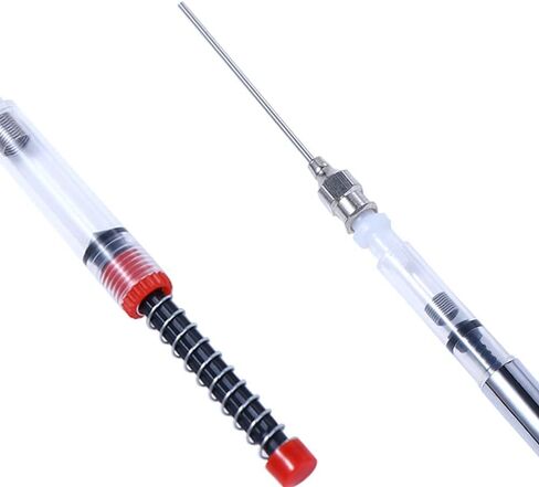 Fountain Pen Syringe Tool,Ink Absorber Syringe Device Ink Suction Device Pipette Instrument Cartridge Converter Ink Cartridge Filler,Refill Your Pen with Converter Adapter,Pens Refills (Elasticity) in Kuwait